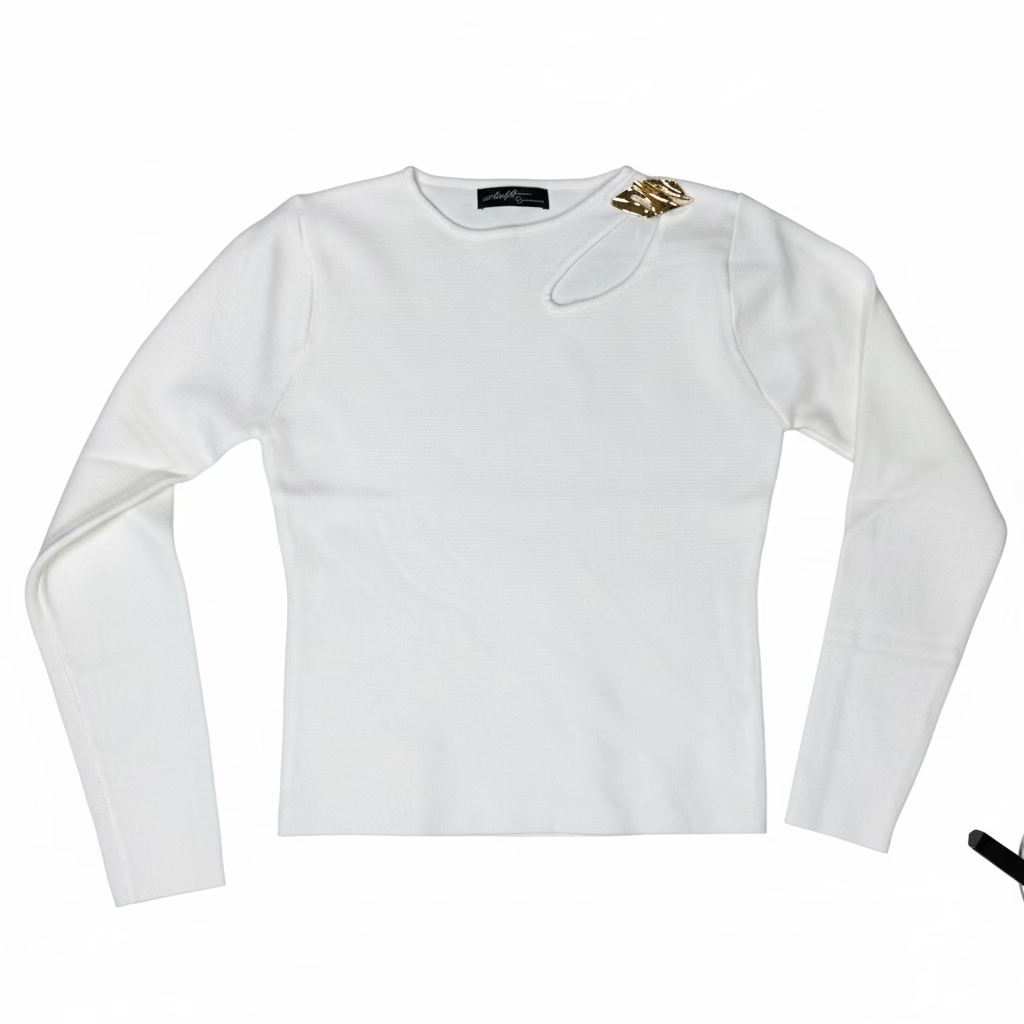 EMBELLISHED CREWNECK
